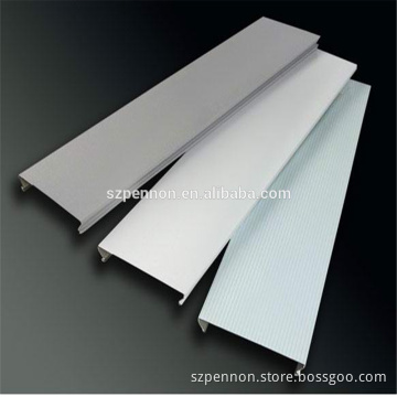 Aluminum Decorative Interior Metal Strip Ceiling Panels
